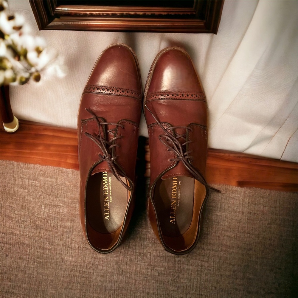 Men’s Allen Edmonds Oxford Boulevard Cap Toe Dress Shoe